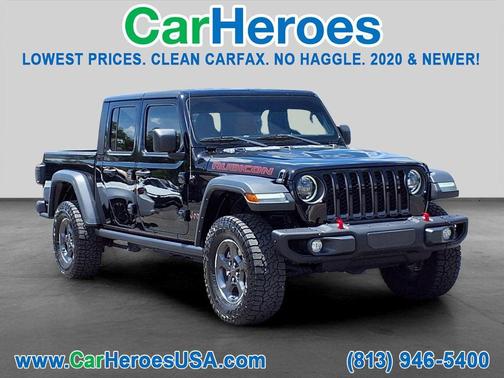 Black Clearcoat 2023 Jeep Gladiator Rubicon