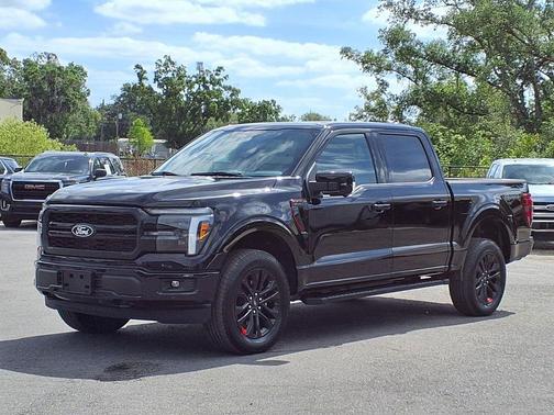 Agate Black Metallic 2025 Ford F-150 Lariat