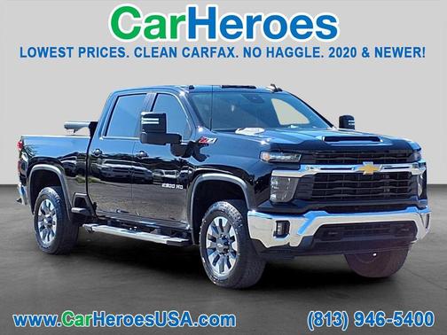 Black 2024 Chevrolet Silverado 2500 LT