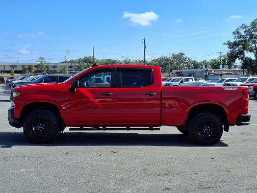 Red 2022 Chevrolet Silverado 1500 Limited Custom Trail Boss