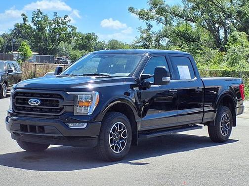 Agate Black Metallic 2023 Ford F-150 XLT