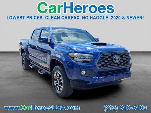 Blue Crush Metallic 2022 Toyota Tacoma TRD Sport