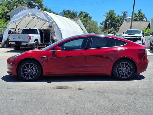 Red Multi-Coat 2018 Tesla Model 3 Long Range