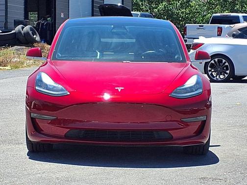 Red Multi-Coat 2018 Tesla Model 3 Long Range