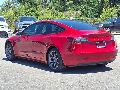 Red Multi-Coat 2018 Tesla Model 3 Long Range