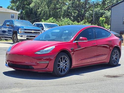 Red Multi-Coat 2018 Tesla Model 3 Long Range