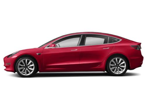 Red Multi-Coat 2018 Tesla Model 3 Long Range