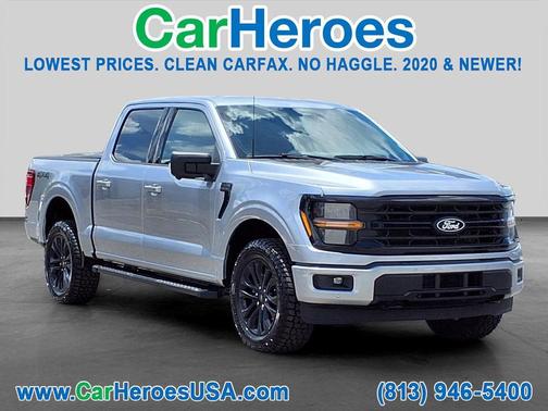 Iconic Silver Metallic 2024 Ford F-150 XLT