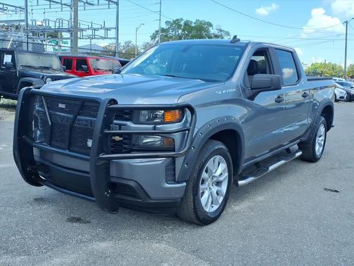 Satin Steel Metallic 2020 Chevrolet Silverado 1500 Custom