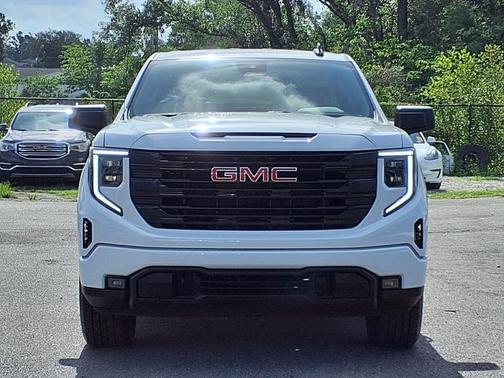 Summit White 2025 GMC Sierra 1500 Elevation