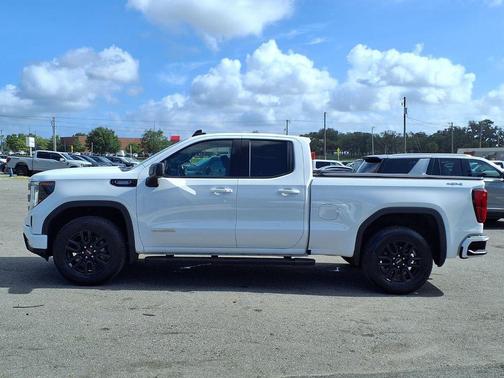 Summit White 2025 GMC Sierra 1500 Elevation