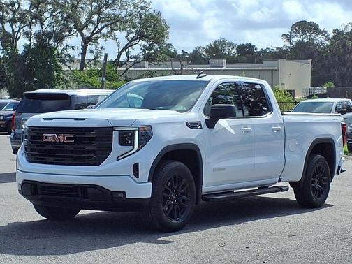 Summit White 2025 GMC Sierra 1500 Elevation