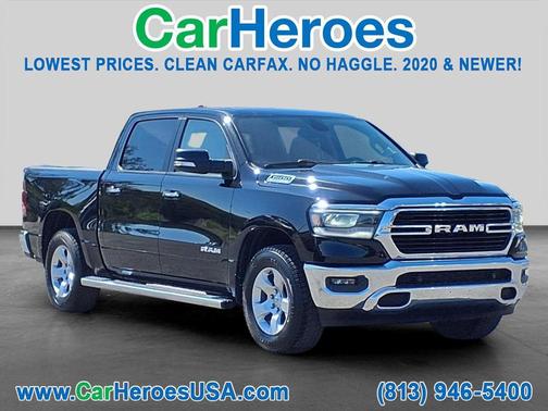 Diamond Black Crystal Pearlcoat 2019 RAM 1500 Big Horn