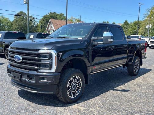 Agate Black Metallic 2025 Ford F-250 Platinum