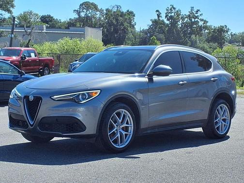Stromboli Gray Metallic 2019 Alfa Romeo Stelvio Ti