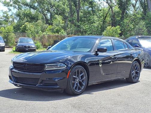 Pitch Black Clearcoat 2023 Dodge Charger SXT