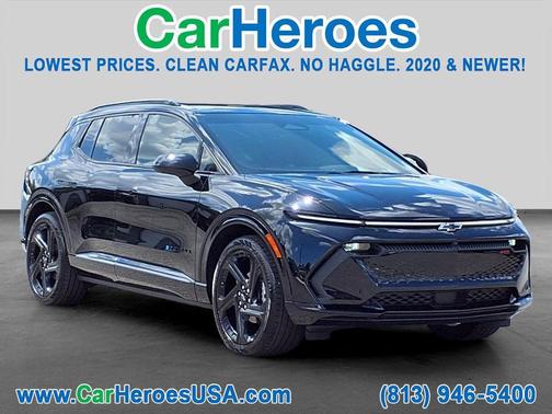 Black 2024 Chevrolet Equinox EV RS