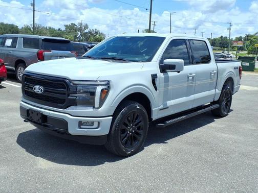 Gray 2024 Ford F-150 Lariat