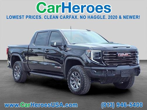 Onyx Black 2025 GMC Sierra 1500 AT4X
