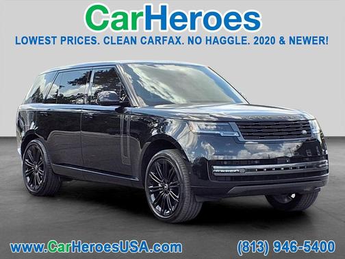 Black 2025 Land Rover Range Rover P400 SE 7 Seat