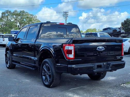 Agate Black Metallic 2023 Ford F-150 Lariat