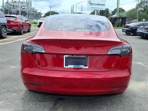 Red Multi-Coat 2018 Tesla Model 3 Long Range