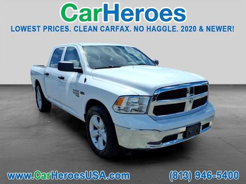 Bright White Clearcoat 2022 RAM 1500 Classic SLT