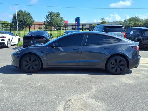 Black 2025 Tesla Model 3 Long Range