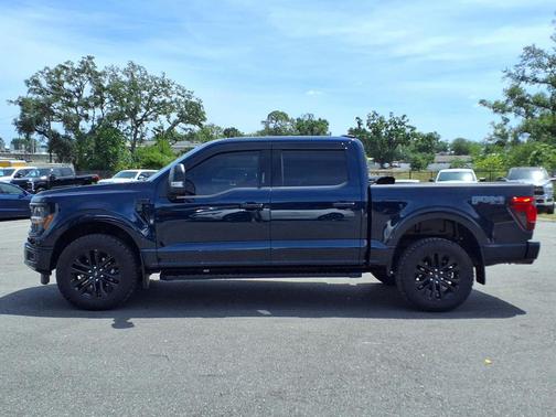 Blue 2024 Ford F-150 XLT
