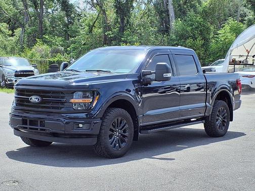 Blue 2024 Ford F-150 XLT