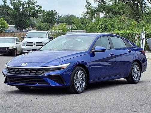 Intense Blue 2025 Hyundai ELANTRA HEV Blue