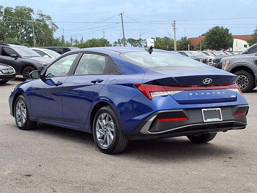Intense Blue 2025 Hyundai ELANTRA HEV Blue