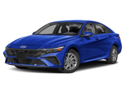 Intense Blue 2025 Hyundai ELANTRA HEV Blue
