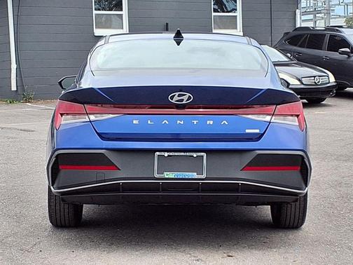 Intense Blue 2025 Hyundai ELANTRA HEV Blue