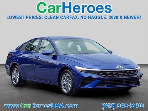 Intense Blue 2025 Hyundai ELANTRA HEV Blue