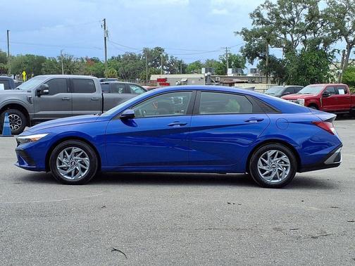 Intense Blue 2025 Hyundai ELANTRA HEV Blue