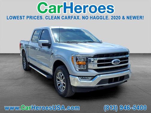 Iconic Silver Metallic 2022 Ford F-150 Lariat