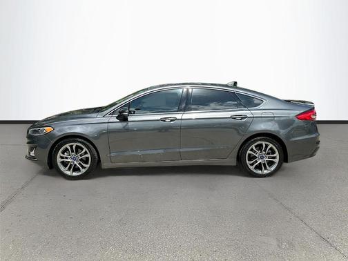 Magnetic Metallic 2020 Ford Fusion Hybrid Titanium