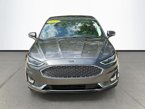 Magnetic Metallic 2020 Ford Fusion Hybrid Titanium