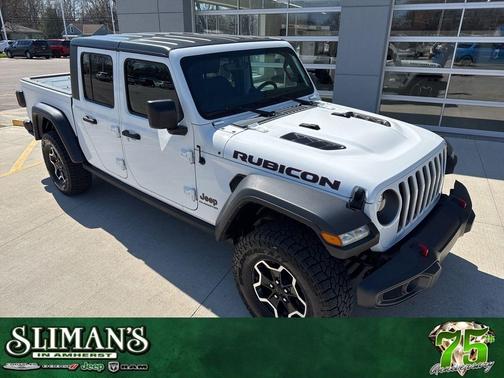 Bright White Clearcoat 2022 Jeep Gladiator Rubicon