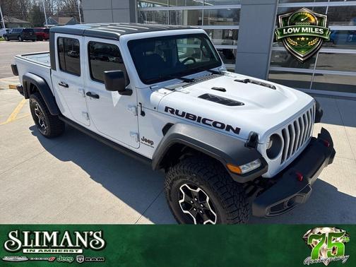 Bright White Clearcoat 2022 Jeep Gladiator Rubicon
