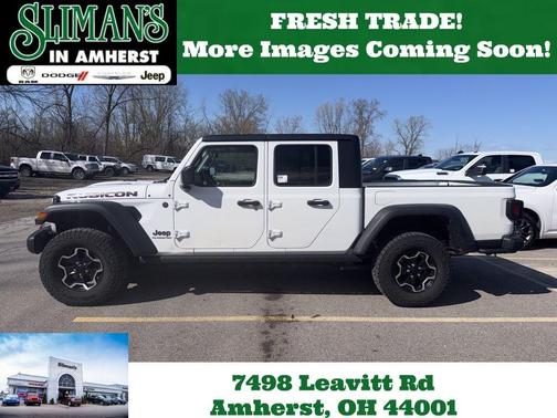 Bright White Clearcoat 2022 Jeep Gladiator Rubicon