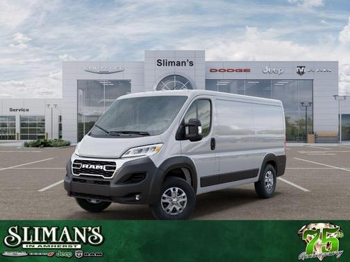 Bright White 2026 RAM ProMaster 1500 Low Roof
