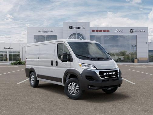 Bright White 2026 RAM ProMaster 1500 Low Roof