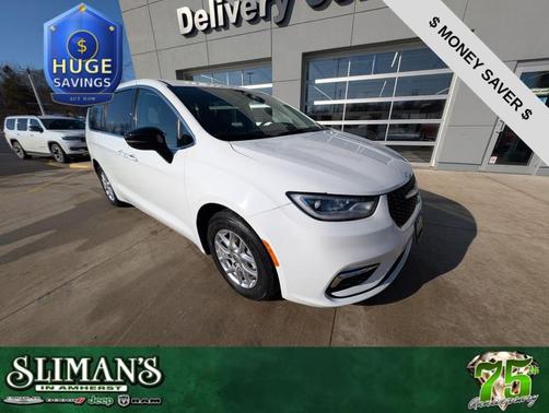 Bright White Clearcoat 2024 Chrysler Pacifica Touring-L