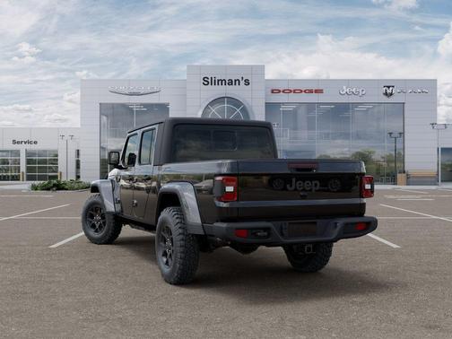 Black 2026 Jeep Gladiator Sport