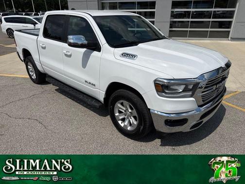 Bright White Clearcoat 2023 RAM 1500 Laramie