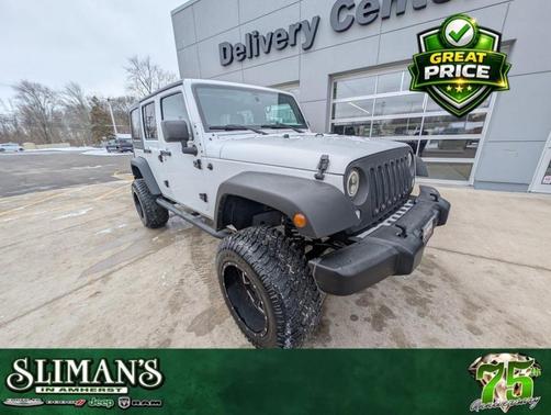 Bright White Clearcoat 2017 Jeep Wrangler Unlimited Sport