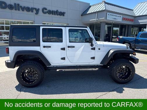 Bright White Clearcoat 2017 Jeep Wrangler Unlimited Sport