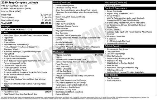 2019 Jeep Compass Latitude